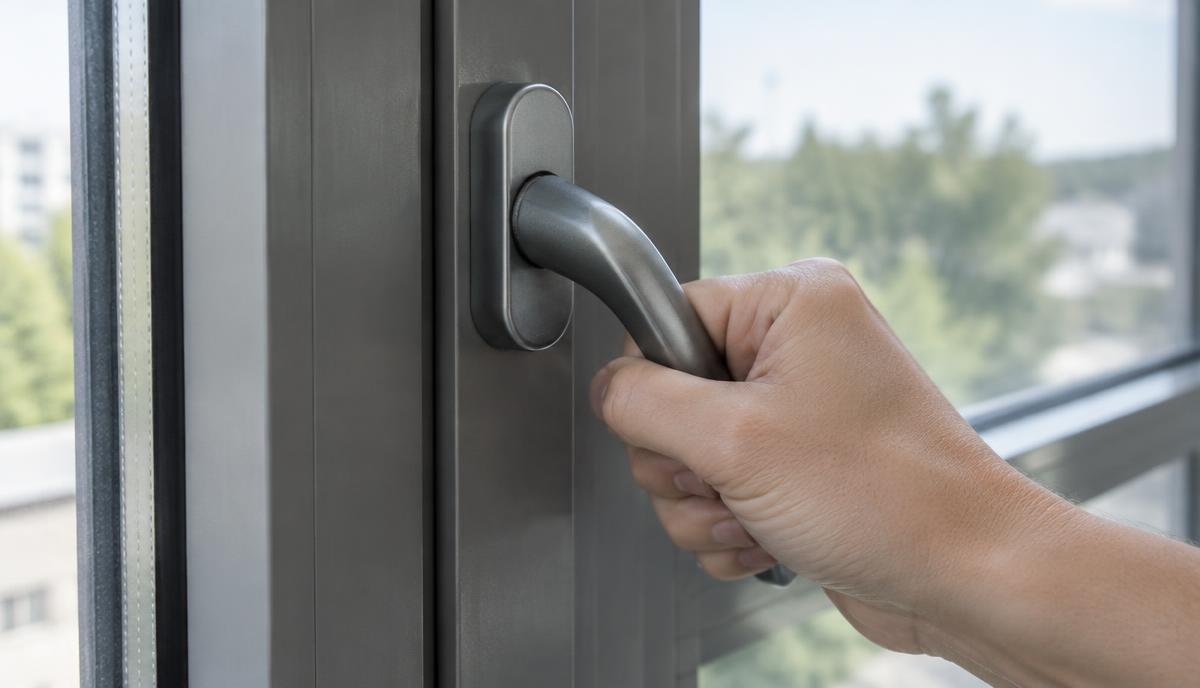Manilla de ventana bloqueada o que gira en vacío: causas y solución